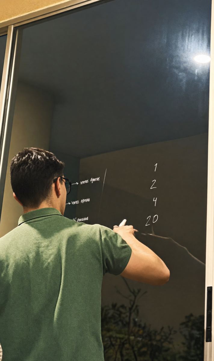 Sesión de trabajo con monitores compartidos